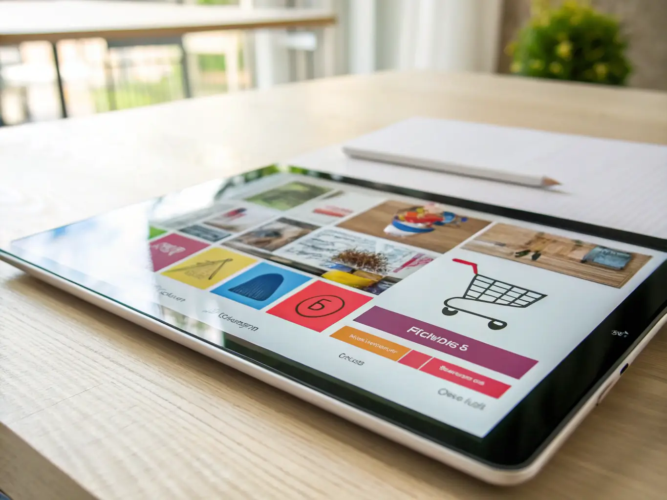 A collection of enticing product bundles and limited-time offers displayed on a tablet, representing Beta Grove's offer creation service.